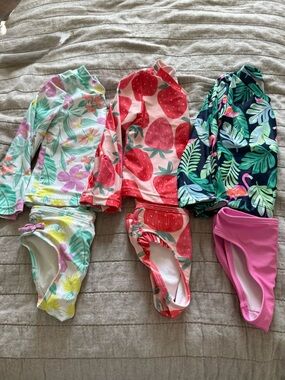 Carter’s Toddler Girl Swim - set of 3